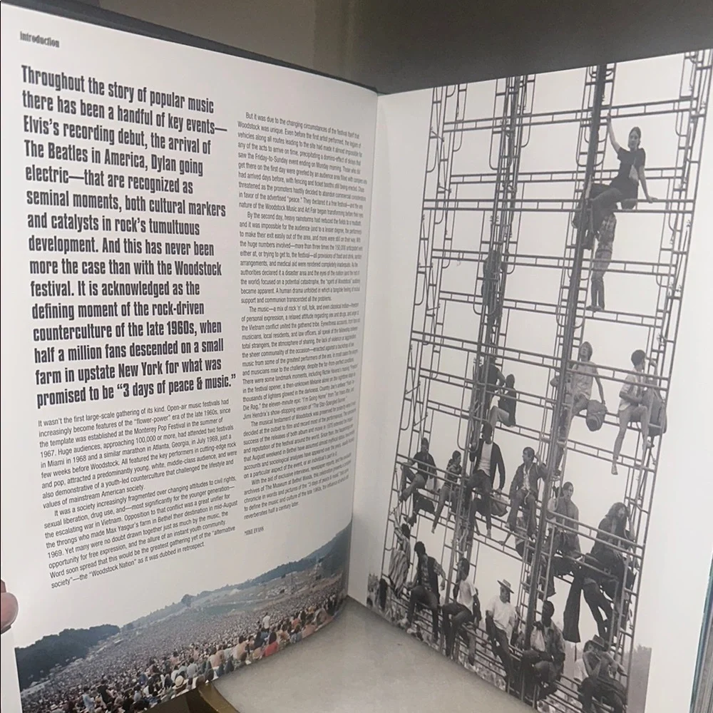Woodstock 50th Anniversary Edition Book